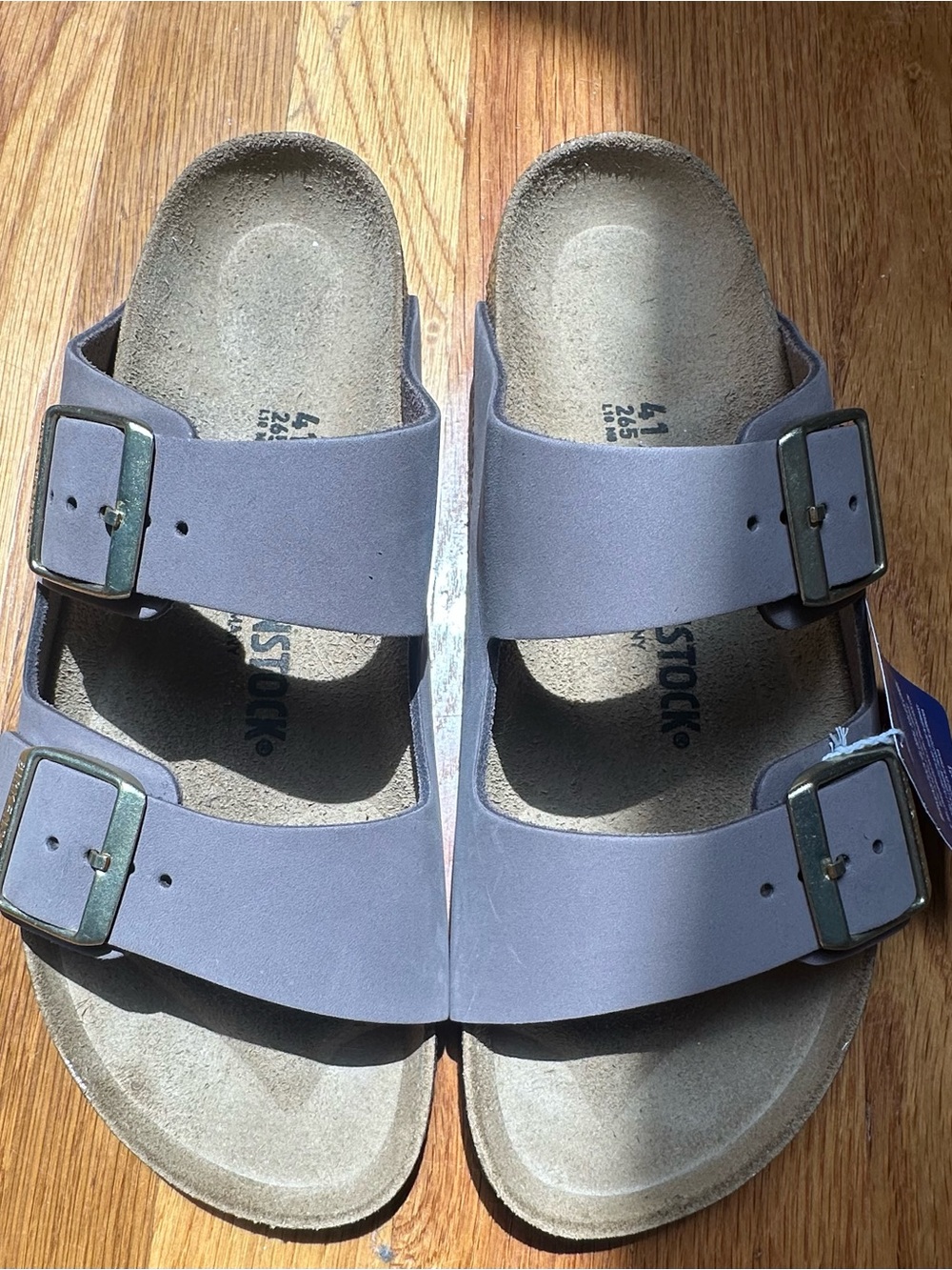 Birkenstock Arizona 41N Faded Purple Nubuck